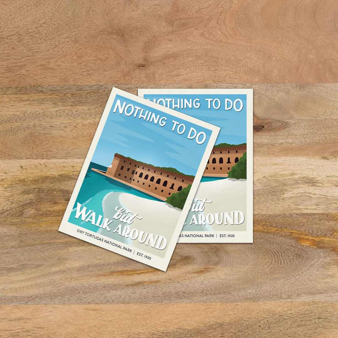 Subpar Parks Sticker (SINGLES) - Amber Share Design-Dry Tortugas--