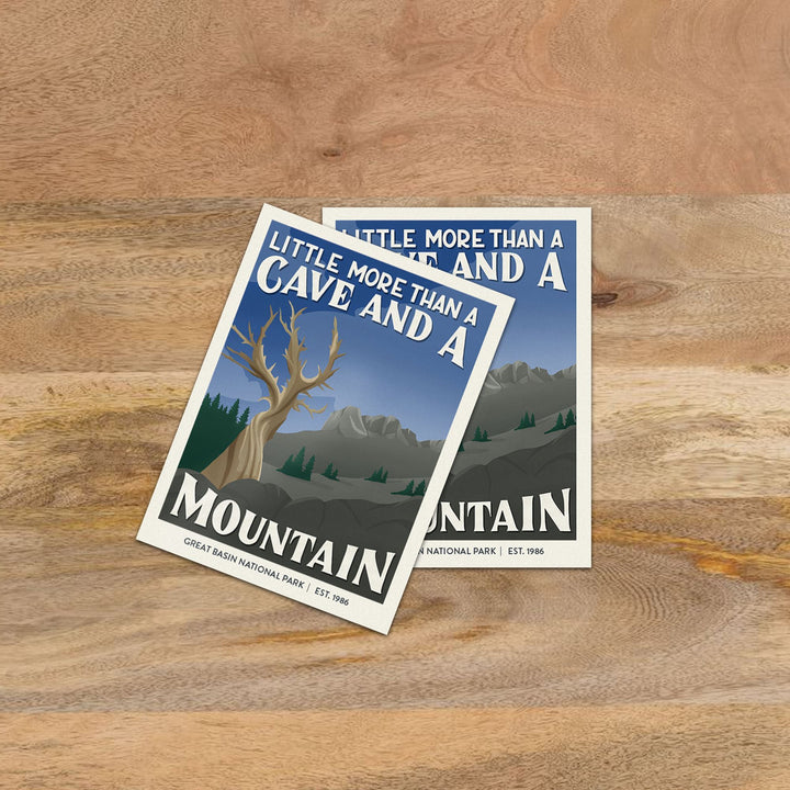 Subpar Parks Sticker (SINGLES) - Amber Share Design-Great Basin--