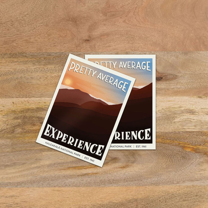 Subpar Parks Sticker (SINGLES) - Amber Share Design-Haleakalā--