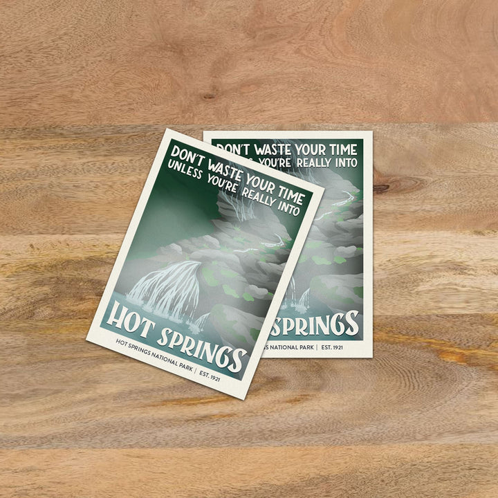 Subpar Parks Sticker (SINGLES) - Amber Share Design-Hot Springs--