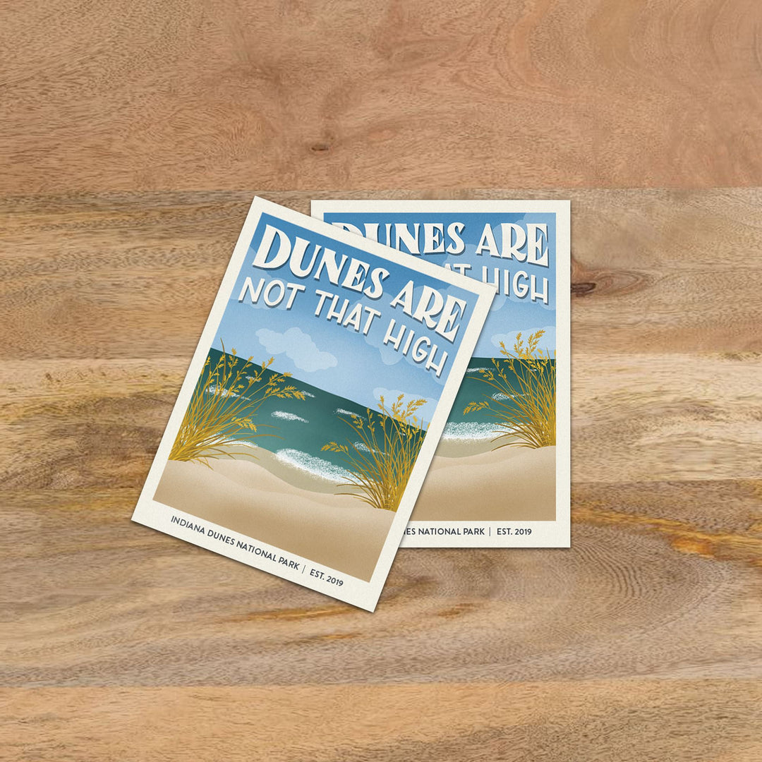 Subpar Parks Sticker (SINGLES) - Amber Share Design-Indiana Dunes--