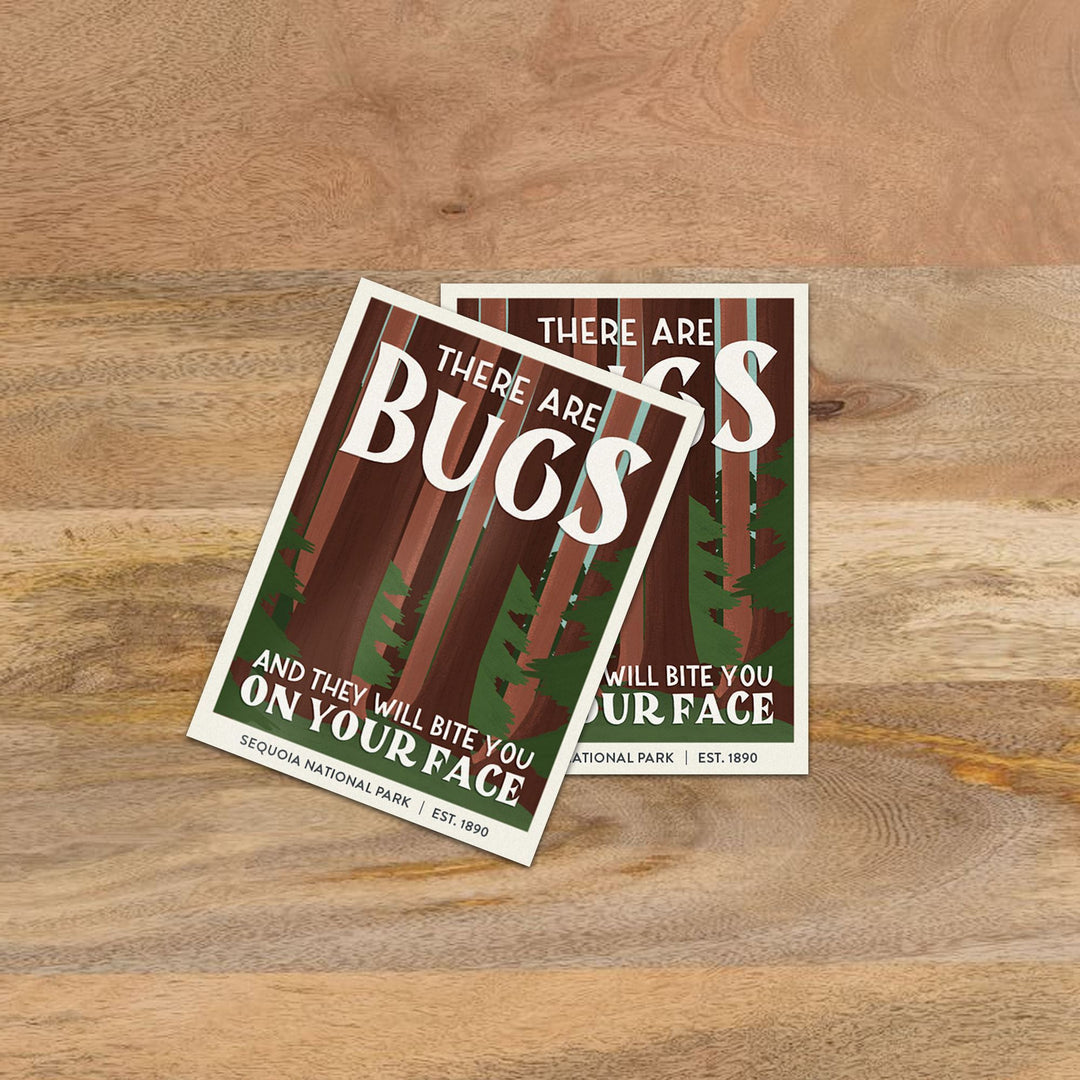 Subpar Parks Sticker (SINGLES) - Amber Share Design-Sequoia--