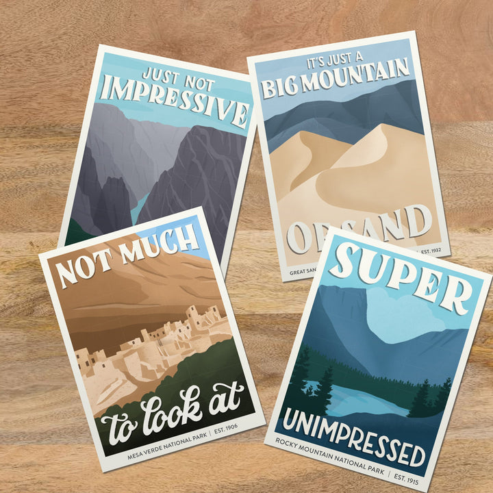 Subpar Parks US National Parks Sticker Packs (Ships April 29) - Amber Share Design-Colorado (4 parks)--