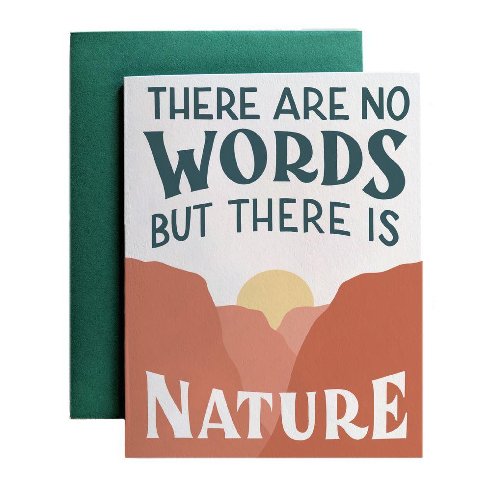 There Are No Words But There Is Nature - Amber Share Design-Default Title--