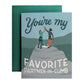 You're My Favorite Partner In Climb - Amber Share Design---